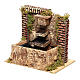 Fountain with three-layer pump of 15x20x14 cm for Nativity scenes 10-12 cm s2