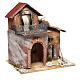 House with fountain for Nativity scene 20x20x15 cm s3