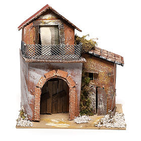 Casolare per presepe 20x20x15 cm 