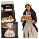 Ambientazione pasticceria con scaffalatura e pasticcera 13 cm s2