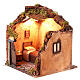 Bedroom figurine with moving characters for 14 cm nativity s4