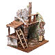 Fienile 20x20x15 cm per presepe di 10 cm  s3