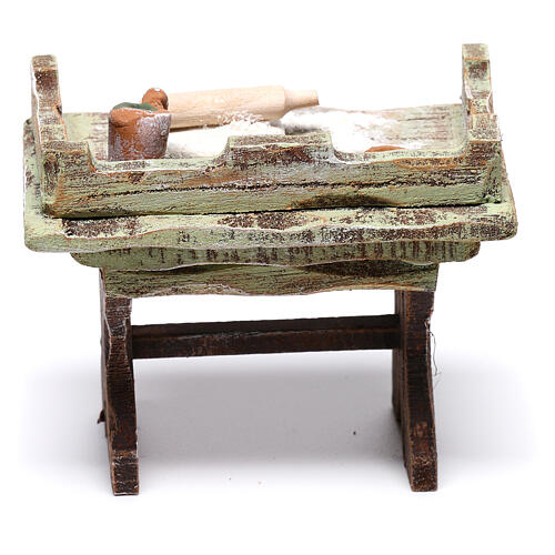 Pizzabäckerstand 5x5x5 cm für Krippe 10 cm hoch 4