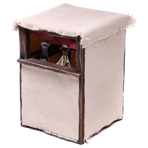 Teatrino 10x10x10 cm per presepe di 10 cm  2