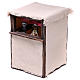 Teatrino 10x10x10 cm per presepe di 10 cm  s2