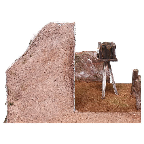 Photographer setting 20x25x20 cm for Nativity scene of 12 cm 4