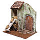 Fienile 25x25x20 cm per presepe di 12 cm  s3