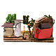 Nativity village with Holy Family 10x25x20 cm, 3-4 cm statues s4