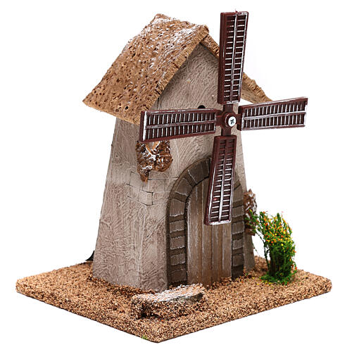 Windmill 20x15x10 cm, for 4-6 nativity 3