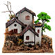 Mała wioska 15x20x15 cm, otoczenie do szopki 3-4 cm s1