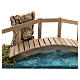 Bridge with railing 11x26x12 cm for Nativity scene 6-8 cm s2