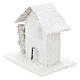 4 miniature houses with snow 10x10x10 cm, for 3-4 cm nativity s3