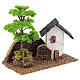Domek z murkiem, 15x15x10 cm, do szopki 3-4 cm s4