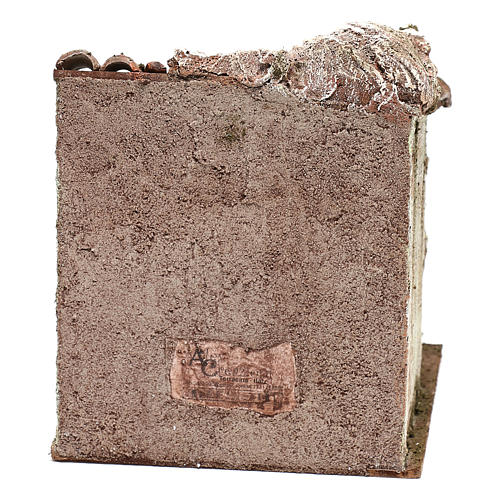 Inn 15x15x15 cm for Nativity scenes 10 cm 4