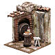 Décor taverne 15x15x15 cm pour crèche 10 cm s2