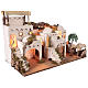 Arab-style village with curtain for 10-12 cm Neapolitan Nativity scene s5