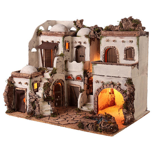 Arab-style setting with oasis for 10 cm Neapolitan Nativity scene 3