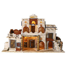 Arab style village, for 8 cm Neapolitan nativity set
