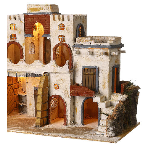 Arab style village, for 8 cm Neapolitan nativity set 4