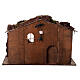 Cabaña 55x70x40 cm para belén napolitano de 12-16 cm s6
