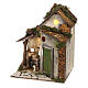 Miniature farmhouse 1700s style with chicken coop, for 10 cm Neapolitan nativity s2