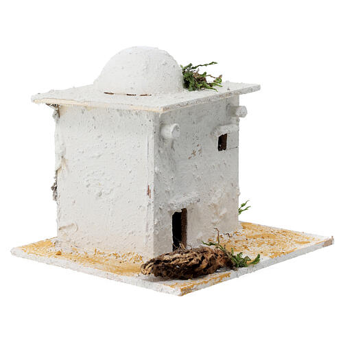 Arabic style house with dome for Neapolitan Nativity scene of 6 cm 3