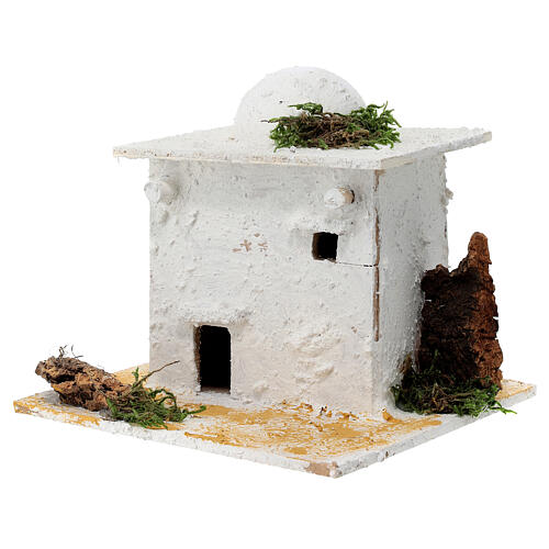 Mini Arabian house with dome, for 6 cm Neapolitan nativity 2