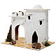 Casa em estilo árabe com portão arqueado para presépio napolitano com figuras de 6 cm de altura média s2