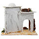 Arabian house with door and arch, for 6 cm Neapolitan nativity s4