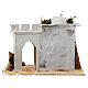 Arabic style house with pointed arch door for Neapolitan Nativity scene of 6 cm s4