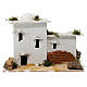 Arabic style house with fence for Neapolitan Nativity scene of 6 cm s1