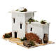 Casa em estilo árabe com cerca para presépio napolitano com figuras de 6 cm de altura média s3