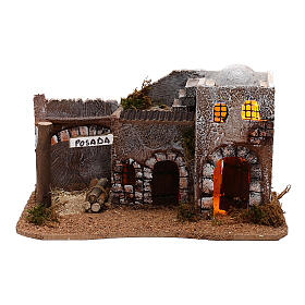 Otoczenie, sklepy, domy, studnie: Zajazd do szopki w stylu arabskim podświetlany 15x30x15 cm Otoczenie, sklepy, domy, studnie: Zajazd do szopki w stylu arabskim podświetlany 15x30x15 cm