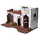 Inn for nativity in Arabian style with lights 15x30x15 cm s2