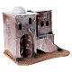 Arabic style house with stairs for Nativity scene 15x20x15 cm s3