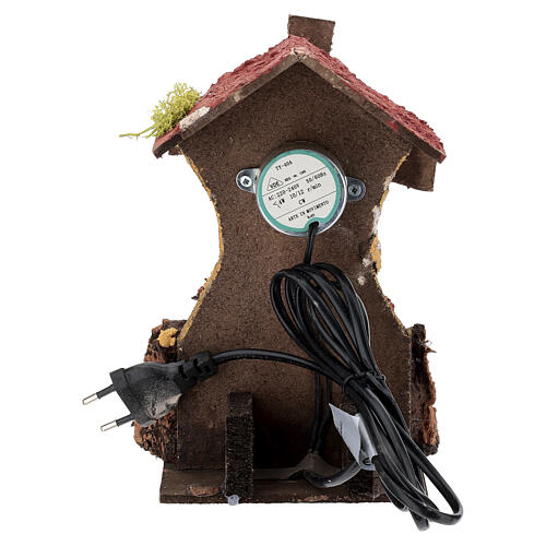 Windmill 25x15x10 cm, 6 cm Neapolitan nativity 5