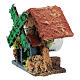 Miniature windmill with stable 10x5x5 cm, for 4-6 Neapolitan nativity s2
