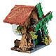 Miniature windmill with stable 10x5x5 cm, for 4-6 Neapolitan nativity s3