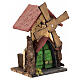 Moulin avec mouvement 15x10x5 cm crèche napolitaine 6-8 cm s3