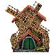 Animated windmill 15x10x5 cm, for 6-8 cm Neapolitan nativity s1