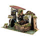 Neapolitan Nativity scene setting with watermill for 10 cm characters s3