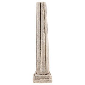 Colonna stile greco per presepe napoletano di 12 cm