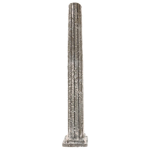 Columna para templio griego para belén napolitano de 20 cm 1