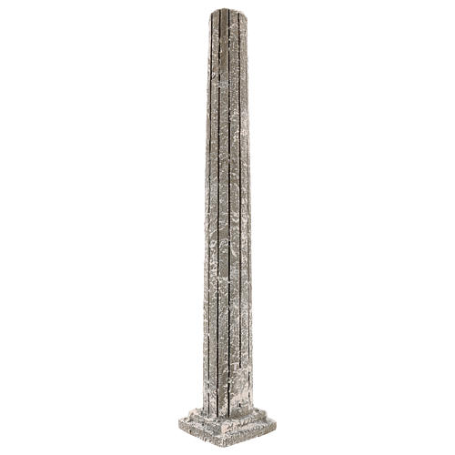 Columna para templio griego para belén napolitano de 20 cm 2