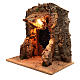 Rustic hut with sky background for Neapolitan Nativity scene of 10 cm s3