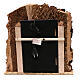 Rustic Nativity stable with nighttime background, for 10 cm Neapolitan nativity s5