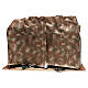 Borgo presepe luci cascata con pompa statuine 10 cm 50x80x80 cm s5