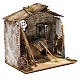 Miniature garden shed, for 8-10 cm nativity s3