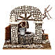 Vintage Water well with bucket 15x20x20 cm, for 8-10 cm nativity s1
