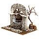 Vintage Water well with bucket 15x20x20 cm, for 8-10 cm nativity s2